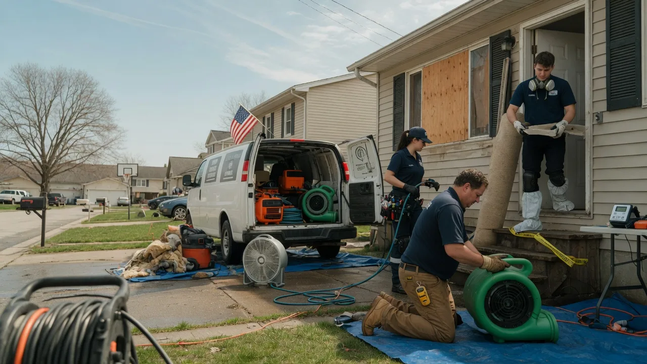 Water Damage Restoration in Meadow Lands, PA near me